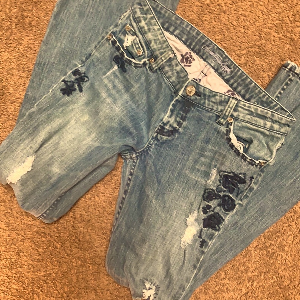 American Eagle stretch skinny flare Jeans